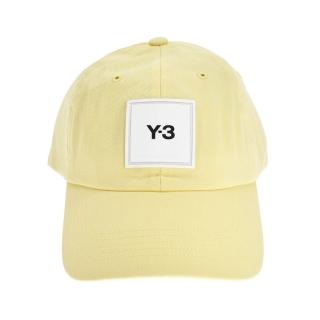 【Y-3 山本耀司】Adidas Y-3 方形徽標 LOGO 棒球帽 鴨舌帽 黃色(Y03HI3311)