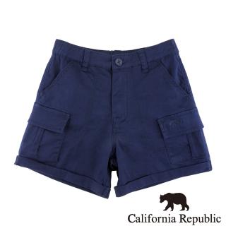 【California Republic】方標多口袋休閒女短褲