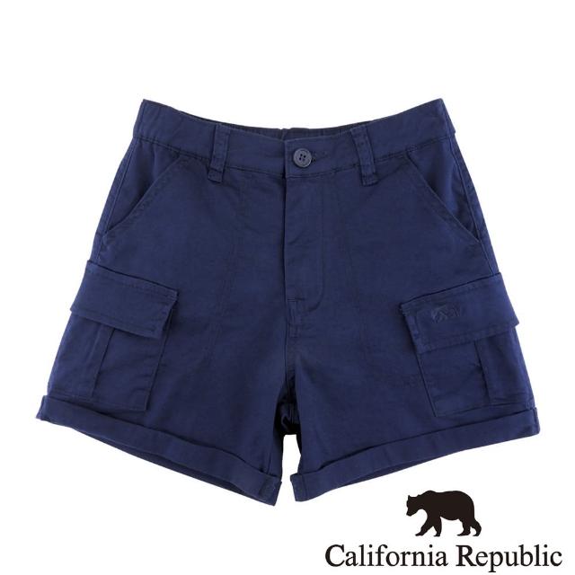 【California Republic】方標多口袋休閒女短褲