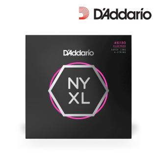 【D’Addario】NYXL 電貝斯包覆弦 加長五弦 45-130SL(原廠公司貨 商品保固有保障)