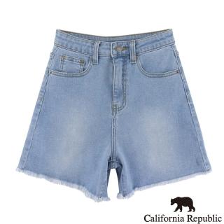 【California Republic】基本款淺藍女牛仔五分褲