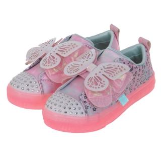 【SKECHERS】女童鞋系列 燈鞋 SHUFFLE BRIGHTS(314270LLPMT)
