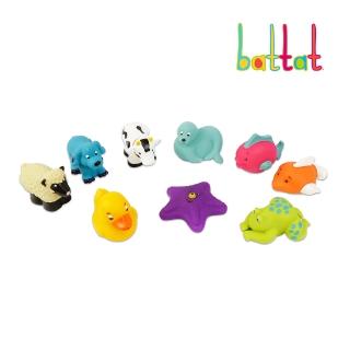 【battat】洗澡玩具-海星與朋友們(9pcs)