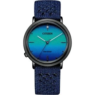 【CITIZEN 星辰】大地之水 光動能廣告腕錶(EM1005-42L 多贈錶帶)