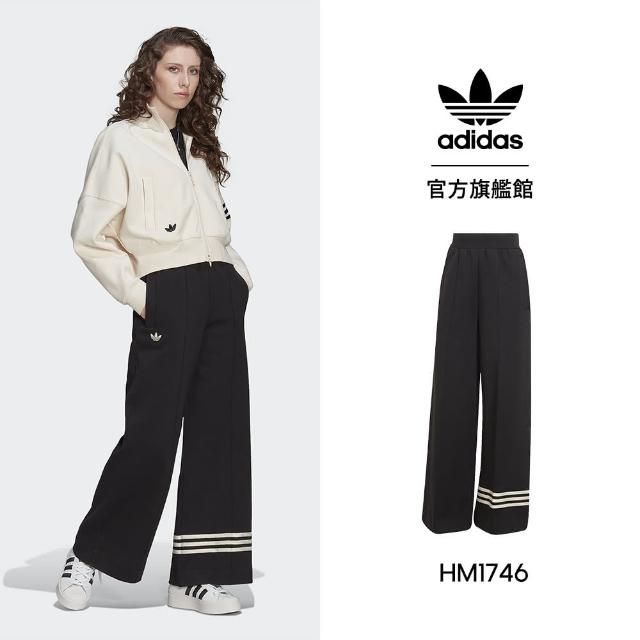 【adidas 官方旗艦】ADICOLOR 運動長褲 女 - Originals HM1746