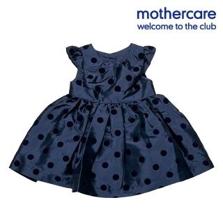 【mothercare】專櫃童裝 藍色點點洋裝(6-12個月)