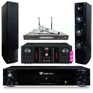 【金嗓】CPX-900 K1A+AK-9800PRO+SR-928PRO+AS-138(4TB點歌機+擴大機+無線麥克風+喇叭)