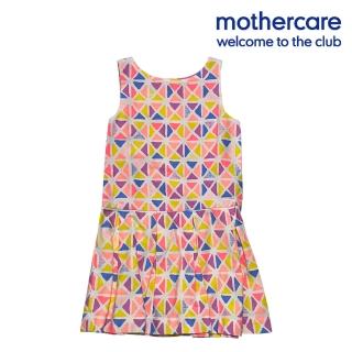【mothercare】專櫃童裝 亮色色塊無袖洋裝(3-8歲)
