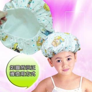 【PS Mall】雙層防水材質布 兒童浴帽 3入(J208)
