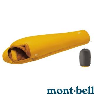 【mont bell】Seamless Hugger 800#2Long睡袋 日出黃 L R 1121407SUF