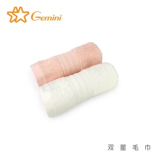 【Gemini 雙星】飯店級質紋緞檔系列(方巾超值三入組)