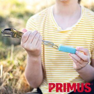 【Primus】Leisure Cutlery 不鏽鋼餐具組 鮭魚橘 水泥灰 葉綠 灰藍 深藍 西瓜紅
