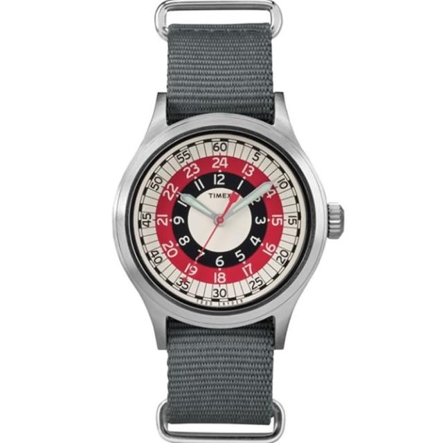 【TIMEX】x TODD SNYDER聯名限量MOD 摩登輪盤手錶-灰銀/40mm/TXTW4B05700