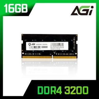 【AGI】AGI 亞奇雷 DDR4/3200 16GB 筆記型記憶體(AGI320016SD138)