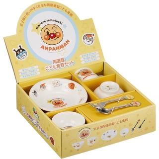【ANPANMAN 麵包超人】兒童瓷器餐具組 兒童餐具(禮盒組 M)