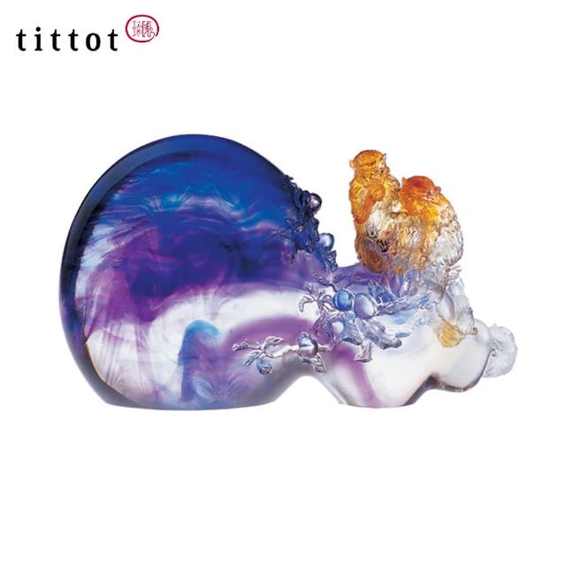 【tittot 琉園】福壽圖(送禮/琉璃/禮物/玻璃/藝術品/葫蘆/擺飾)