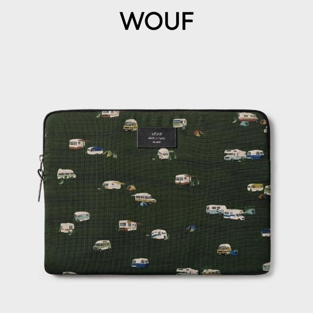 【西班牙WOUF】露營車13-14吋輕薄筆電包(MacBook 13吋;MacBook 14吋)
