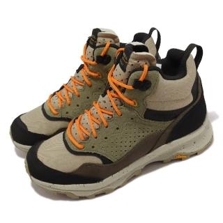 【MERRELL】戶外鞋 Speed Solo Mid WP 男鞋 綠棕色 襪套式 防水 登山 郊山 運動鞋(ML004535)