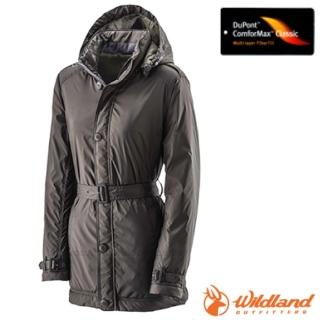 【Wildland 荒野】女款 輕量杜邦棉防風防潑休閒外套.夾克(0A22903-63 深卡其)