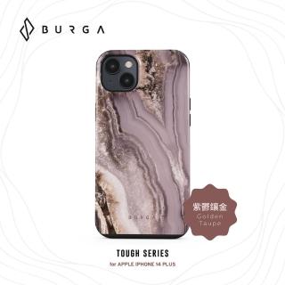 【BURGA】iPhone 14 Plus Tough系列防摔保護殼-紫鬱鑲金(BURGA)