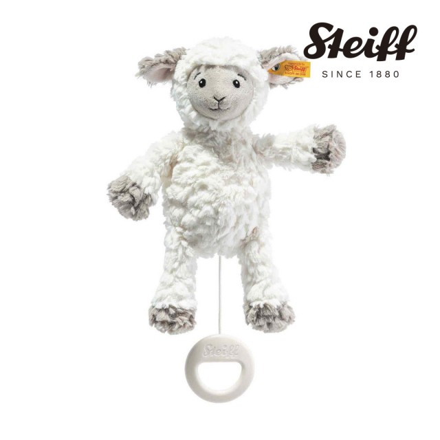 【STEIFF】Lita lamb music box  小羊寶寶(嬰幼兒音樂鈴)
