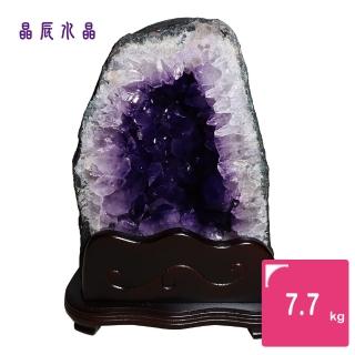 【晶辰水晶】5A級招財天然巴西紫晶洞 7.7kg(FA280)