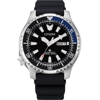 【CITIZEN 星辰】PROMASTER 鋼鐵河豚 潛水機械錶 男錶(NY0111-11E 慶端午/指針手錶/包粽)