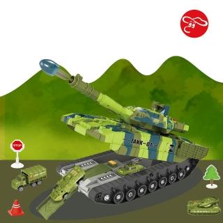 【瑪琍歐玩具】坦克移動總部軍車系列/HS1920(寓教於樂玩具)