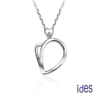 【ides 愛蒂思】情人禮物 品牌設計款輕甜時尚系列鑽石項鍊/甜蜜蜜
