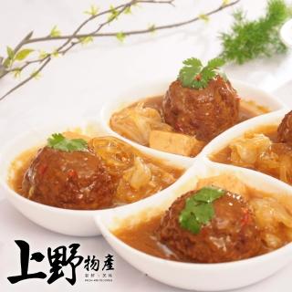 【上野物產】手路菜獅子頭白菜滷 x6包(1200g±10%/包)