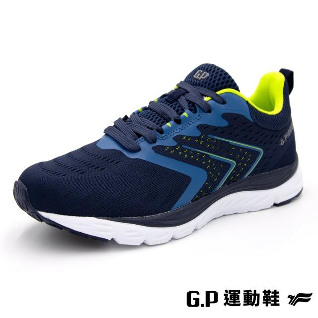 【G.P】男款超輕量寬楦運動鞋-P8470M-26藍綠色(SIZE:39-44 共三色)