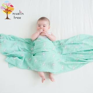 【JoyNa】Muslintree童趣系雙層紗布包巾嬰兒空調蓋被