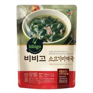 【CJ bibigo】韓式即食湯包 口味任選(牛肉海帶湯/雪濃湯/辣牛肉湯)
