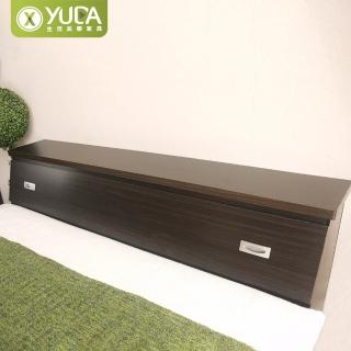 【YUDA 生活美學】套房出租首選 雙人5尺收納床頭箱/床頭櫃(床頭箱/床頭櫃)