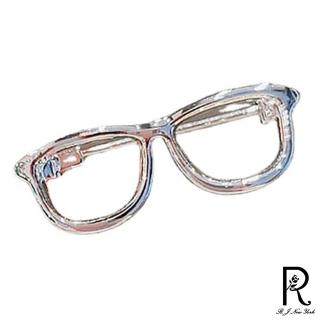 【RJ New York】可愛小眼鏡衣領夾胸針兩用款(2色可選)
