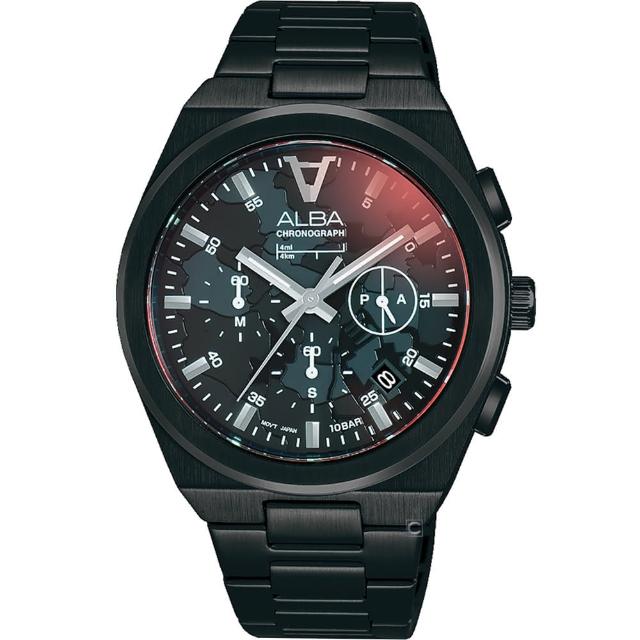 【ALBA】雅柏 迷彩軍風計時腕錶(VD53-X380SD/AT3H61X1)