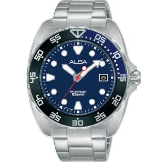 【ALBA】雅柏 潛水風格潮流腕錶(VJ42-X317B/AS9M91X1)