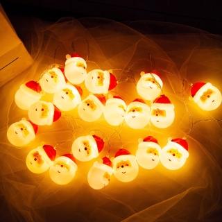 【半島良品】150cm老人燈/燈串/聖誕燈/裝飾燈(掛布 聖誕節 聖誕燈 裝飾燈 星星燈)