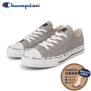 【Champion】男/女 帆布鞋 休閒鞋 CLASSIC CP CANVAS-灰(USLS-1013-22)