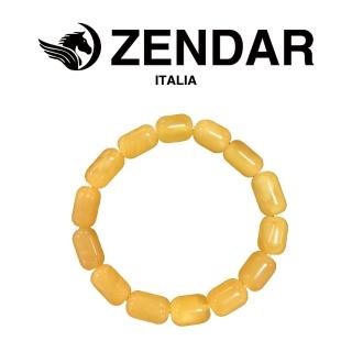 【ZENDAR】頂級天然波蘭琥珀頂級琥珀管型手鍊 44313(7-10g)