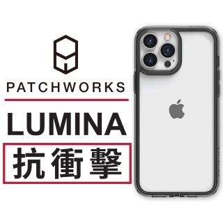 【Patchworks】iPhone 14 Pro Max 6.7吋 Lumina 流明光影抗衝擊保護殼 - 極透黑