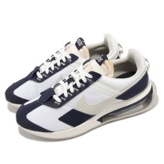 【NIKE 耐吉】休閒鞋 Air Max Pre-Day 男鞋 女鞋 白 藍 氣墊 緩震 麂皮 增高(DQ4068-100)