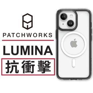 【Patchworks】iPhone 14 Plus 6.7吋 Lumina 流明光影抗衝擊保護殼MagSafe版 - 極透黑