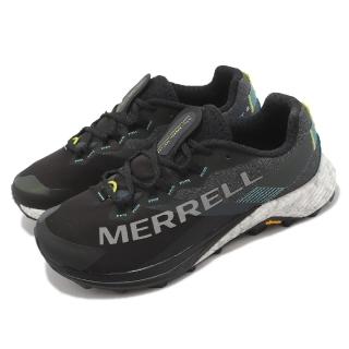 【MERRELL】野跑鞋 MTL Long Sky 2 Shield 女鞋 黑 綠 越野 防潑水 戶外 反光 黃金大底(ML067432)