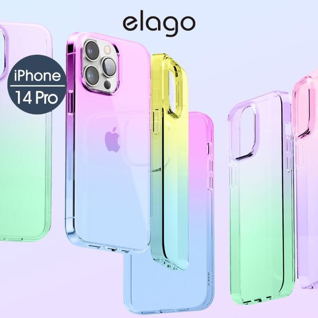 【Elago】iPhone 14 Pro/14 Pro Max Aurora極光女神透明手機殼