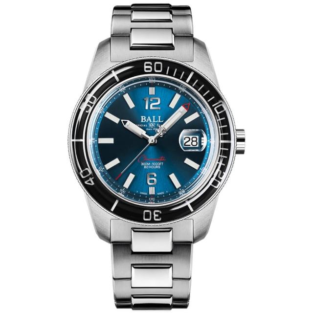 【BALL 波爾】B6_限量 EngineerM 自體發光微型氣燈 COSC認證 潛水機械腕錶 母親節 禮物(DD3100A-S1C-BE)