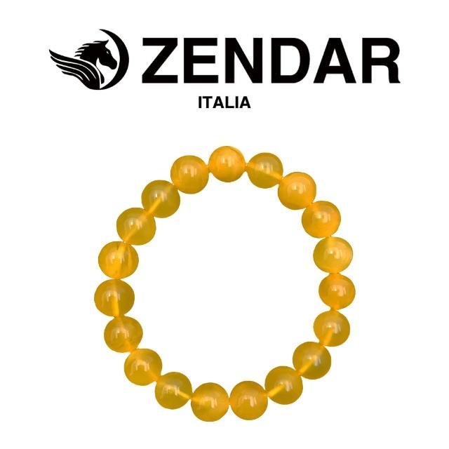 【ZENDAR】頂級天然波蘭琥珀珠手鍊 9-10mm 44303(8-9.5g)