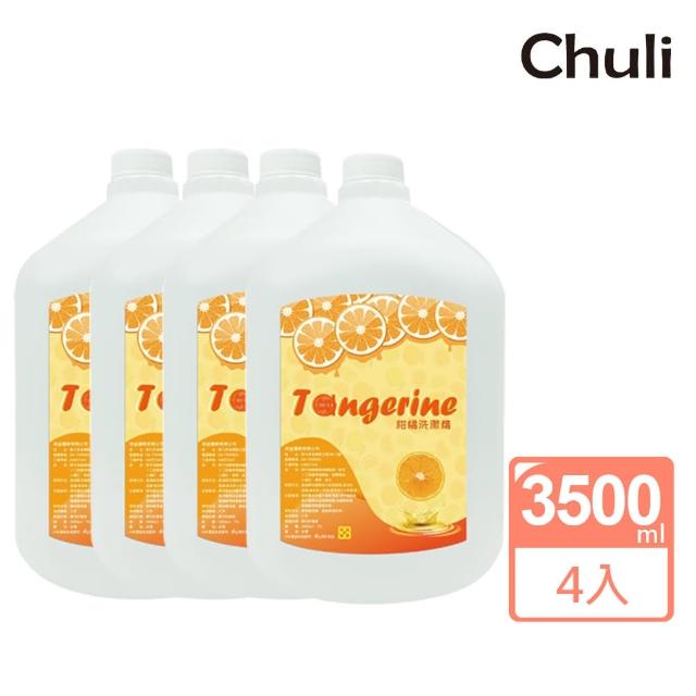 【Chuli】柑橘洗潔精3500mlx4