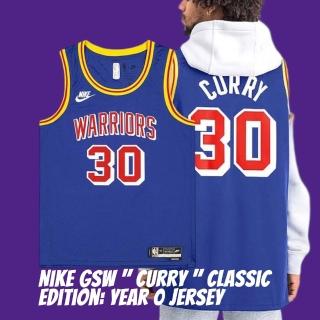 【NIKE 耐吉】Nike GSW Curry 球衣 球迷版 藍黃 勇士隊 柯瑞 DB4119-495(藍黃 勇士隊)