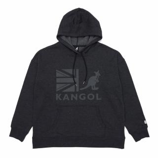 【KANGOL】帽T 中性 鐵灰 長袖 休閒(6255112020)